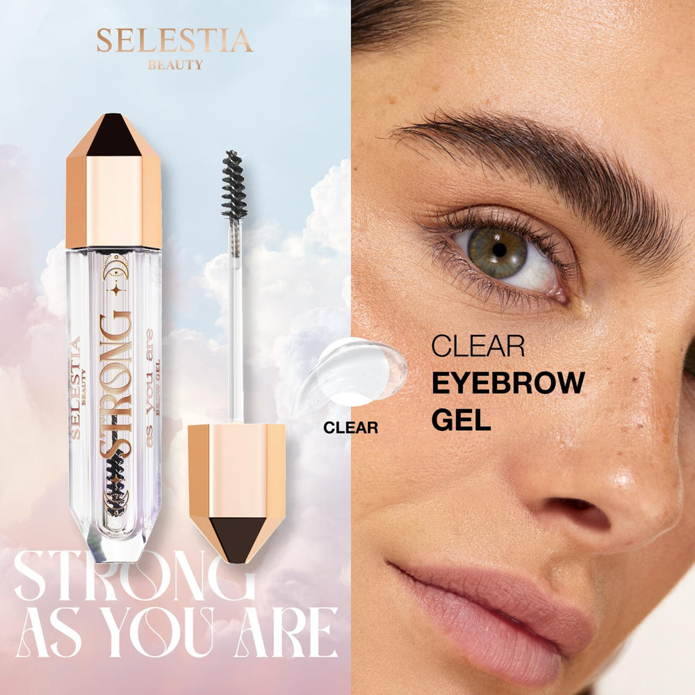 SELESTIA BEAUTY in a makeup bag lifestyle shot conveying portability benefit