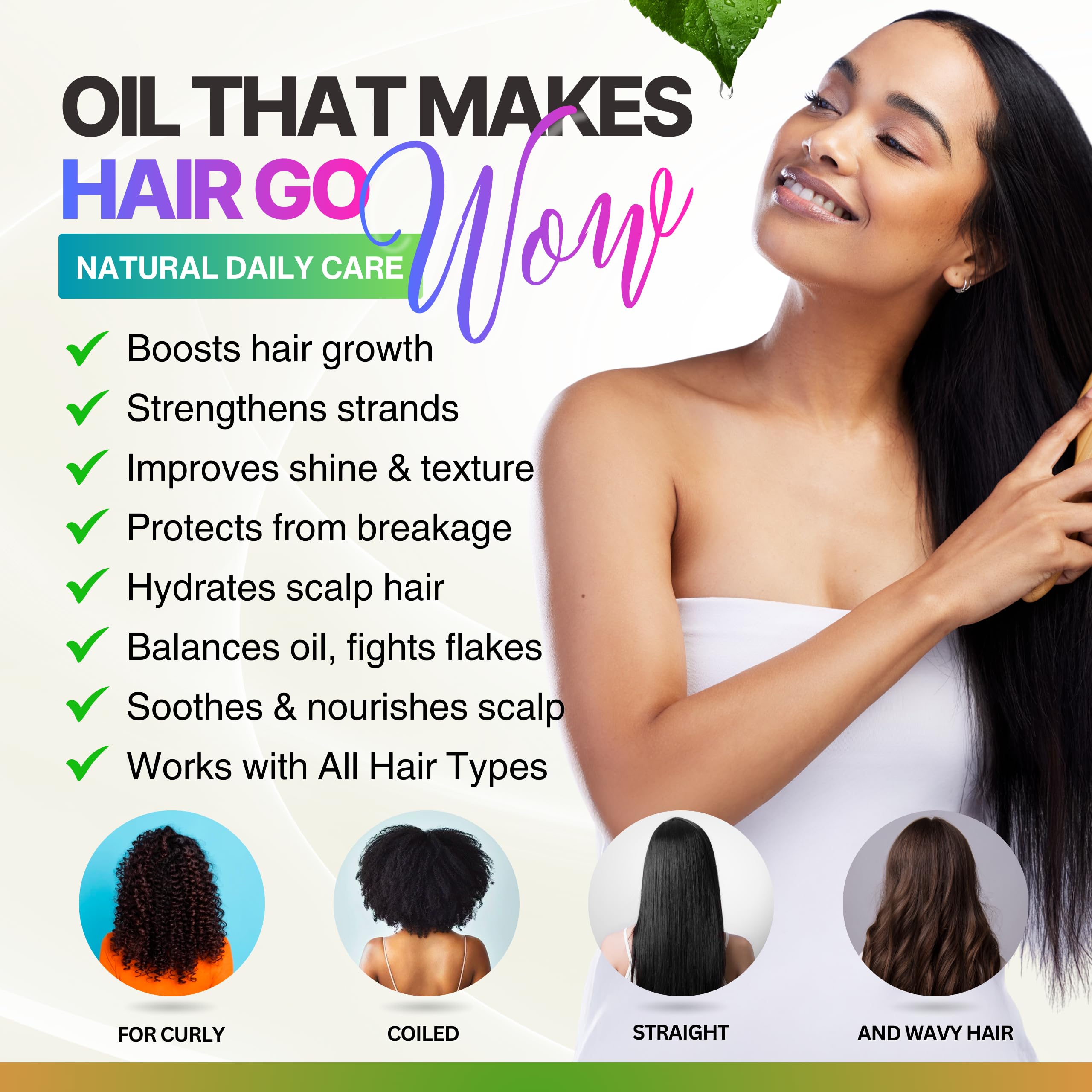 SELFWISE batana oil applied during a scalp massage to stimulate roots