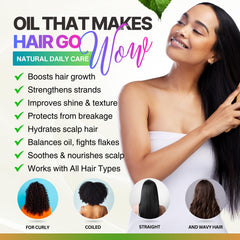 SELFWISE batana oil applied during a scalp massage to stimulate roots