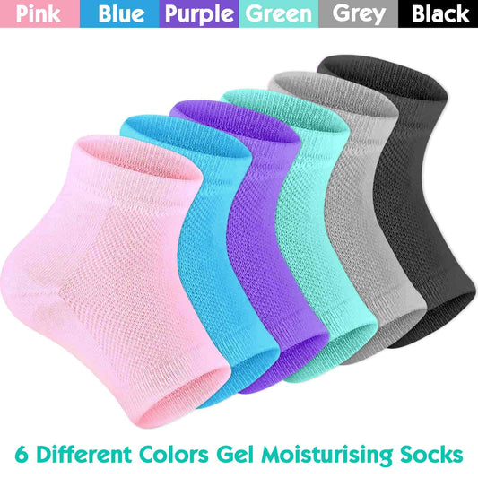 selizo gel heel close-up illustrating moisture retention benefit