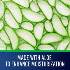 Applying Selsun Blue in shower showing effective scalp coverage benefit