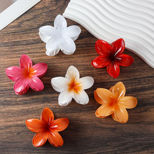 SEMATA close-up of three-dimensional hibiscus petals highlighting detailed finish and decorative appeal
