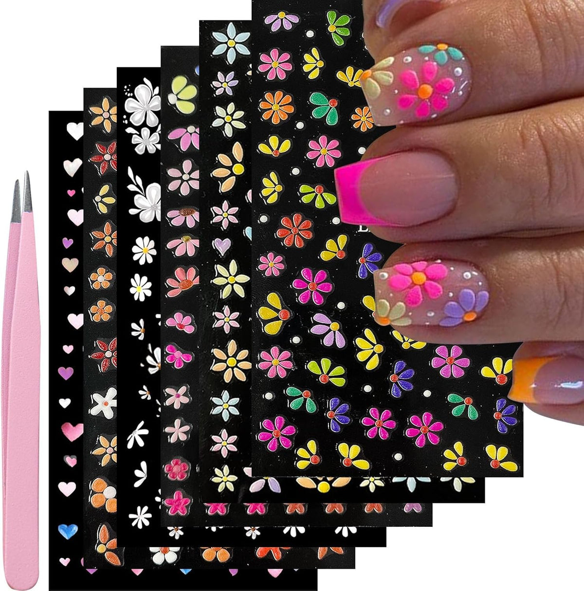 SEMATA front packaging showing four sheets and tweezer for easy selection