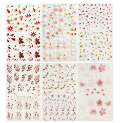 SEMATA lifestyle image of hands with floral manicure conveying polished style