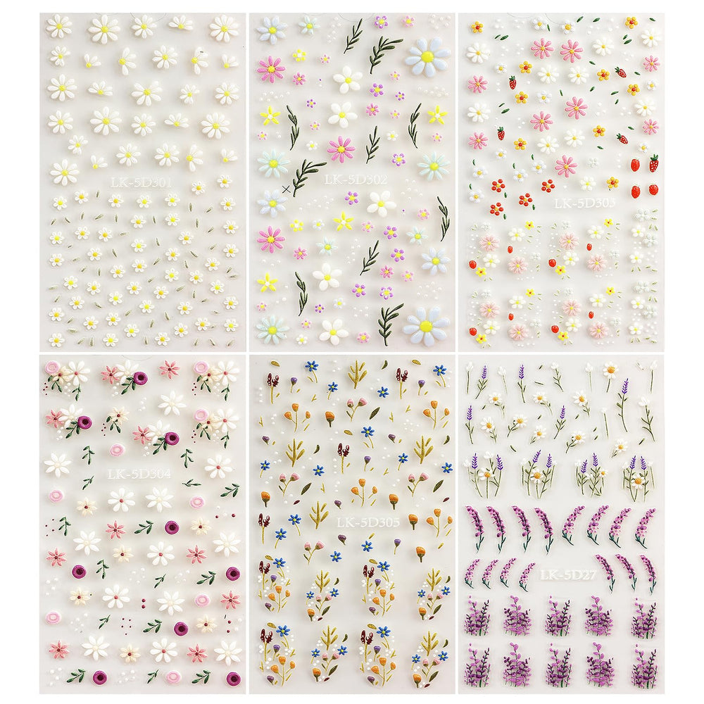 SEMATA array of different floral patterns spread out to demonstrate mix-and-match options