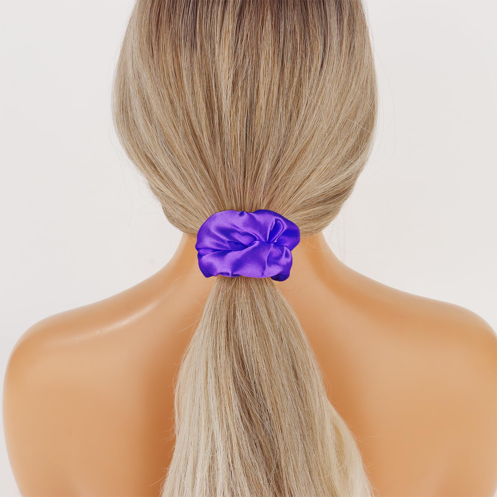 Semato scrunchies arranged as bridesmaid favors shows coordinated event-ready look
