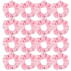 Semato front packaging displaying 16 pink scrunchies for easy choice and gifting