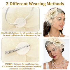 Semato mesh veil detail demonstrating breathable, adjustable nylon mesh