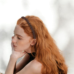 Semato headbands beside a ruler showing size and fit guidance benefit