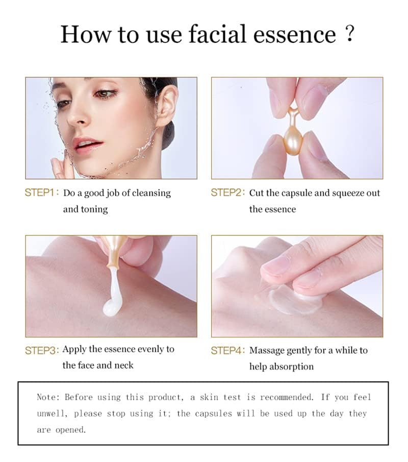 SENANA MARINA open capsule being twisted to release serum for easy use