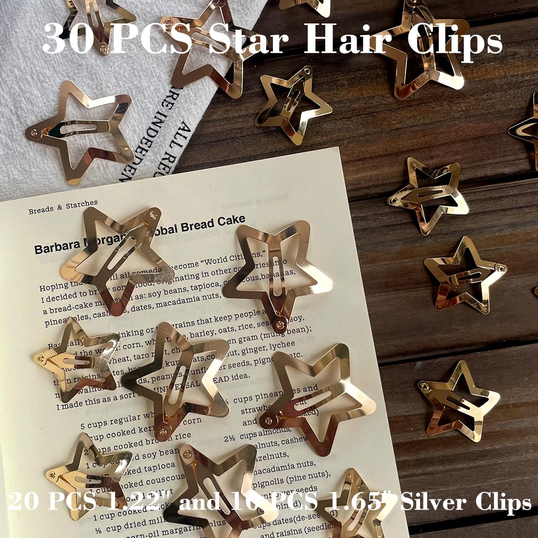 Seneeel 1.65" clip close-up demonstrating secure grip on thicker hair