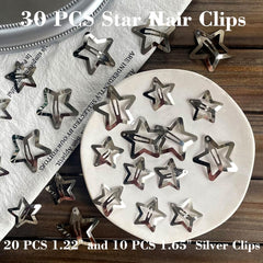Seneeel detail of 1.65 inch star clip highlighting sturdy metal build