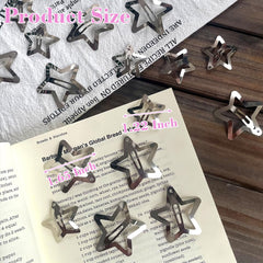 Seneeel close-up of 1.22 inch star clip showing secure non-slip clasp