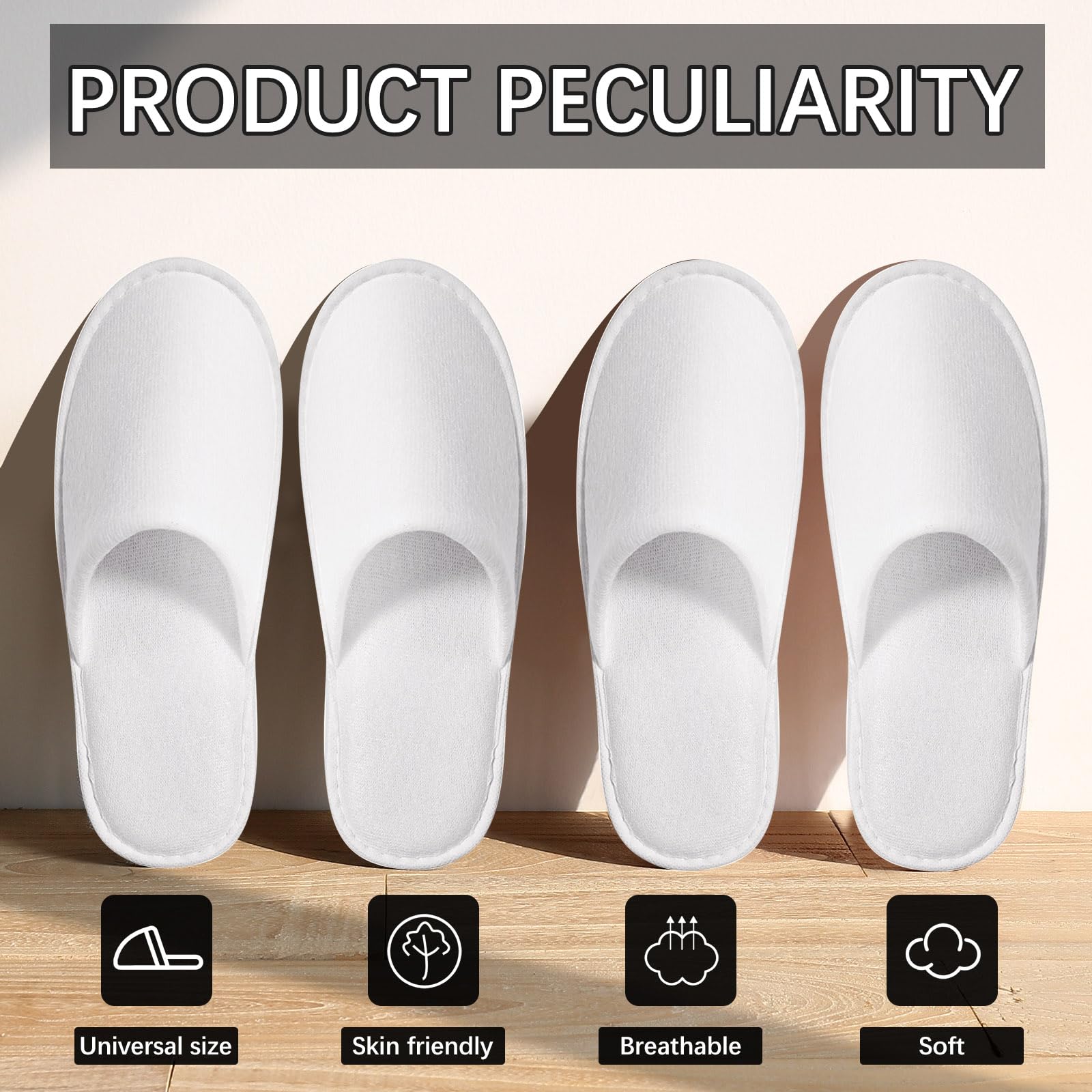 SENJUNSAFE single pair wrapped in plastic for hygienic, easy distribution