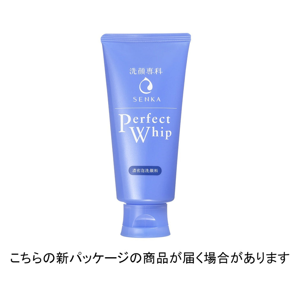 Senka cleansing foam on bathroom shelf showing routine-ready convenience