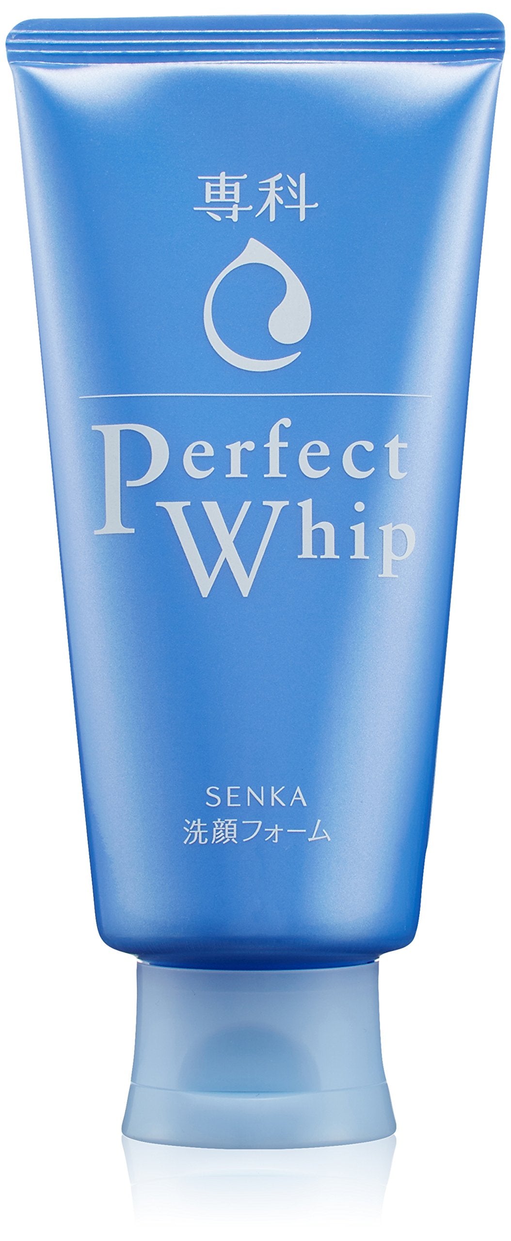 Senka front tube showing product branding and compact size benefits