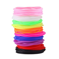 Senkary front packaging showing 120-piece colorful silicone bracelets, easy party preparation