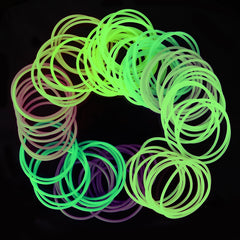 Senkary bracelet used as hair tie showing secure, gentle hold