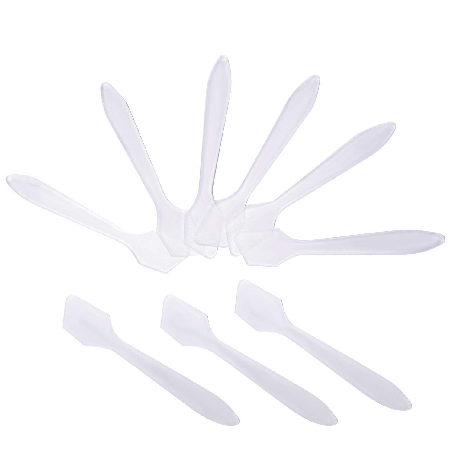 Senkary front pack of 200 spatulas showing compact bulk and value