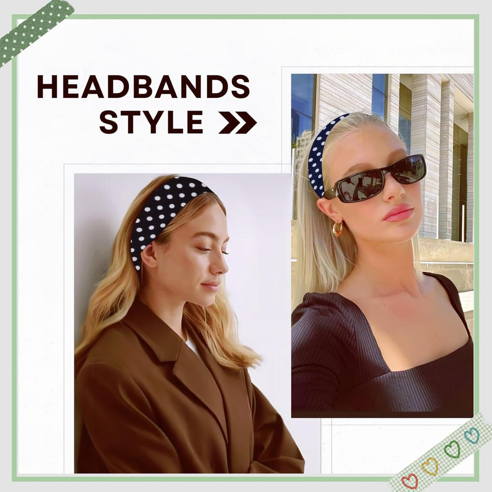 SENMAY headband worn during yoga demonstrating secure hold and sweat control