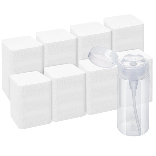 Seonggong front packaging showing the 1080 lint free pads and pump dispenser benefit quick supply
