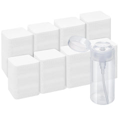 Seonggong front packaging showing the 1080 lint free pads and pump dispenser benefit quick supply