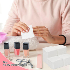 Seonggong wipes beside nail tools highlighting salon-ready hygiene benefit