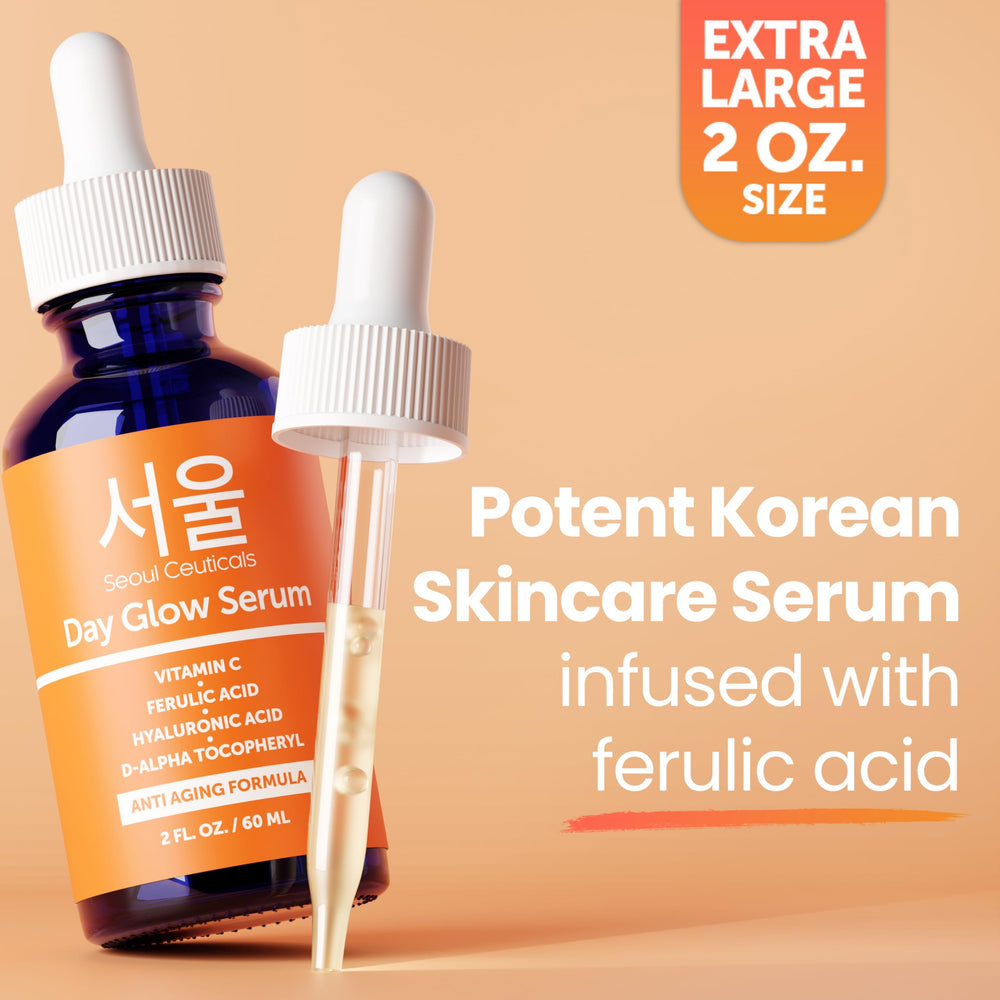 SeoulCeuticals on a bathroom shelf styled in routine for daily-use convenience benefit