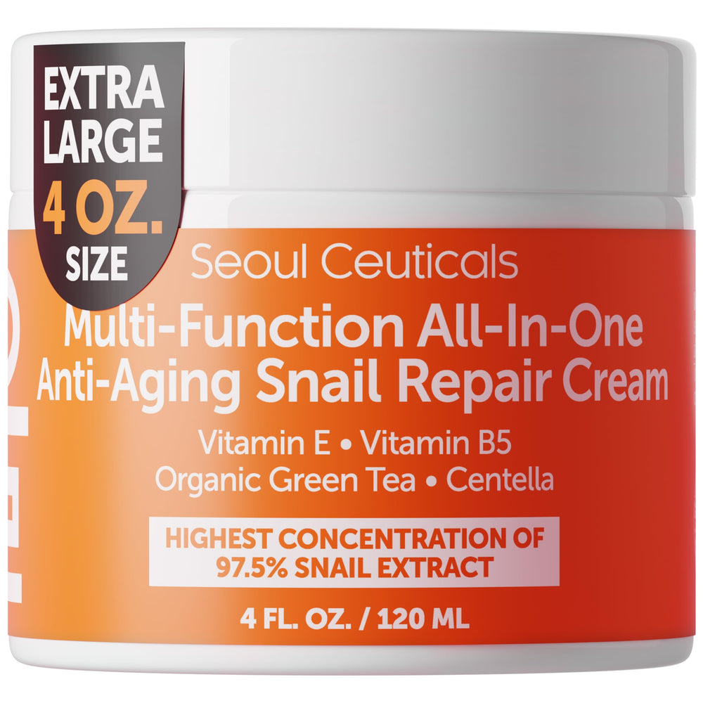 SeoulCeuticals jar front view showing clean packaging and premium finish