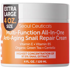 SeoulCeuticals jar front view showing clean packaging and premium finish