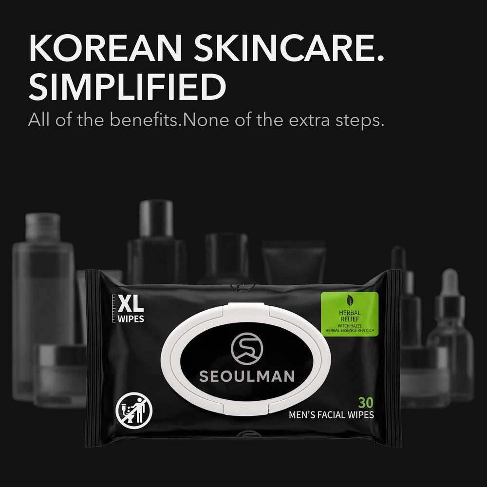 Hand holding Seoulman extra-large wipe to show size and coverage