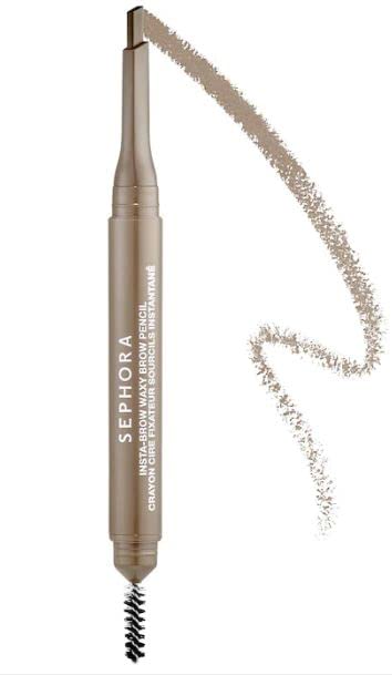 SEPHORA Insta-Brow pencil front view showing tapered tip and easy precision
