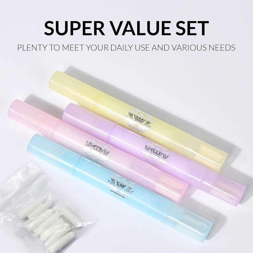 SERADIOO close-up of tapered slanted refill tip enabling precise edge cleanup