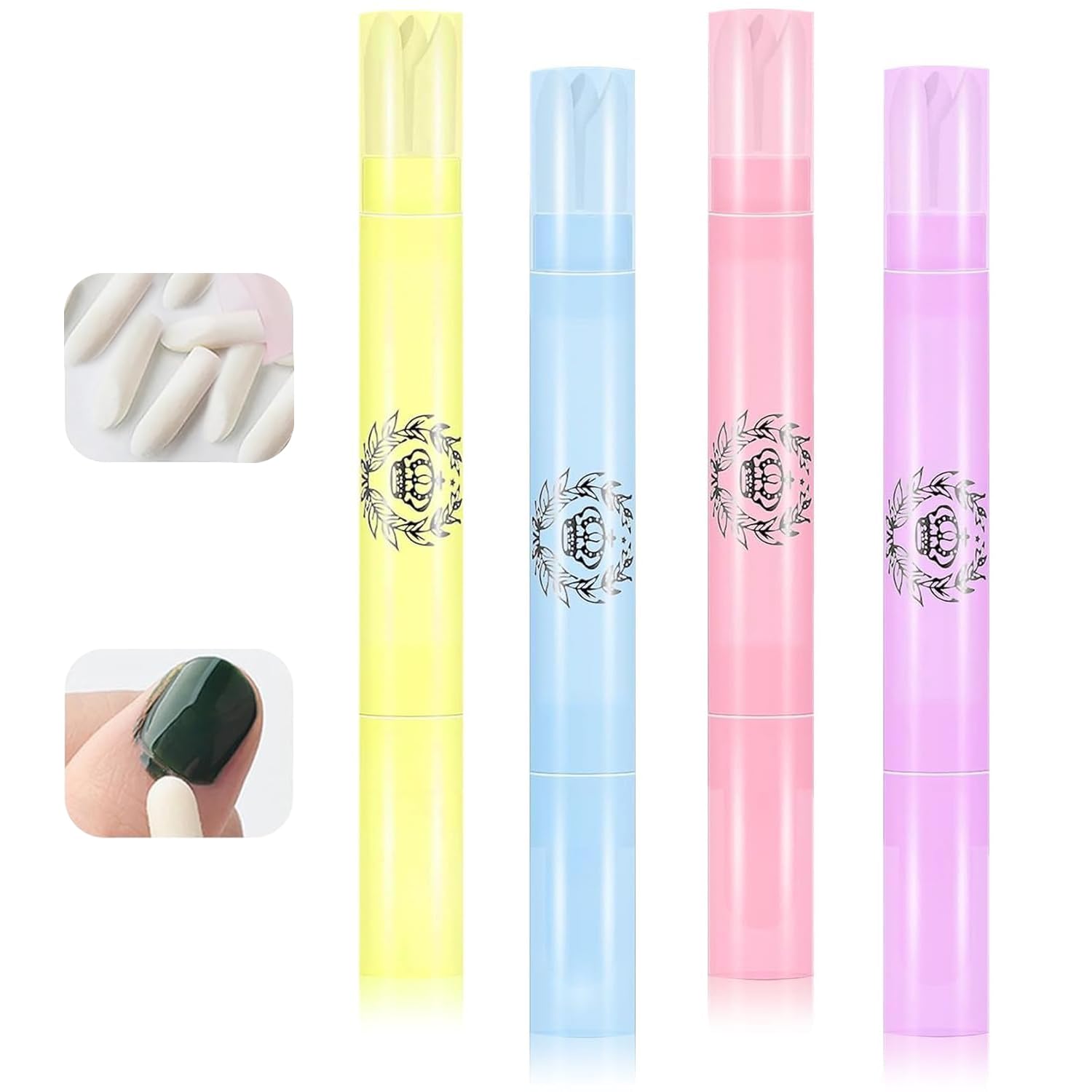 SERADIOO front view of four corrector pens and case showing durability and value