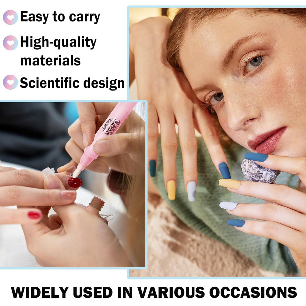 SERADIOO pen cleaning polish from cuticle area for neater nail lines and finish