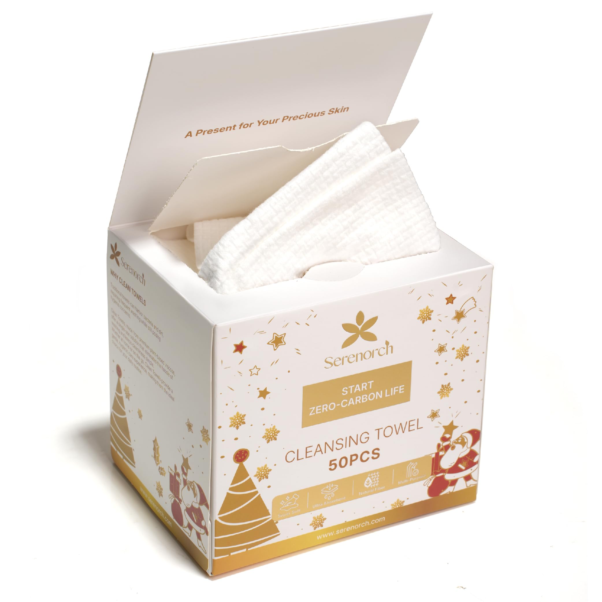 Serenorch festive box front showing gift-ready presentation and protection