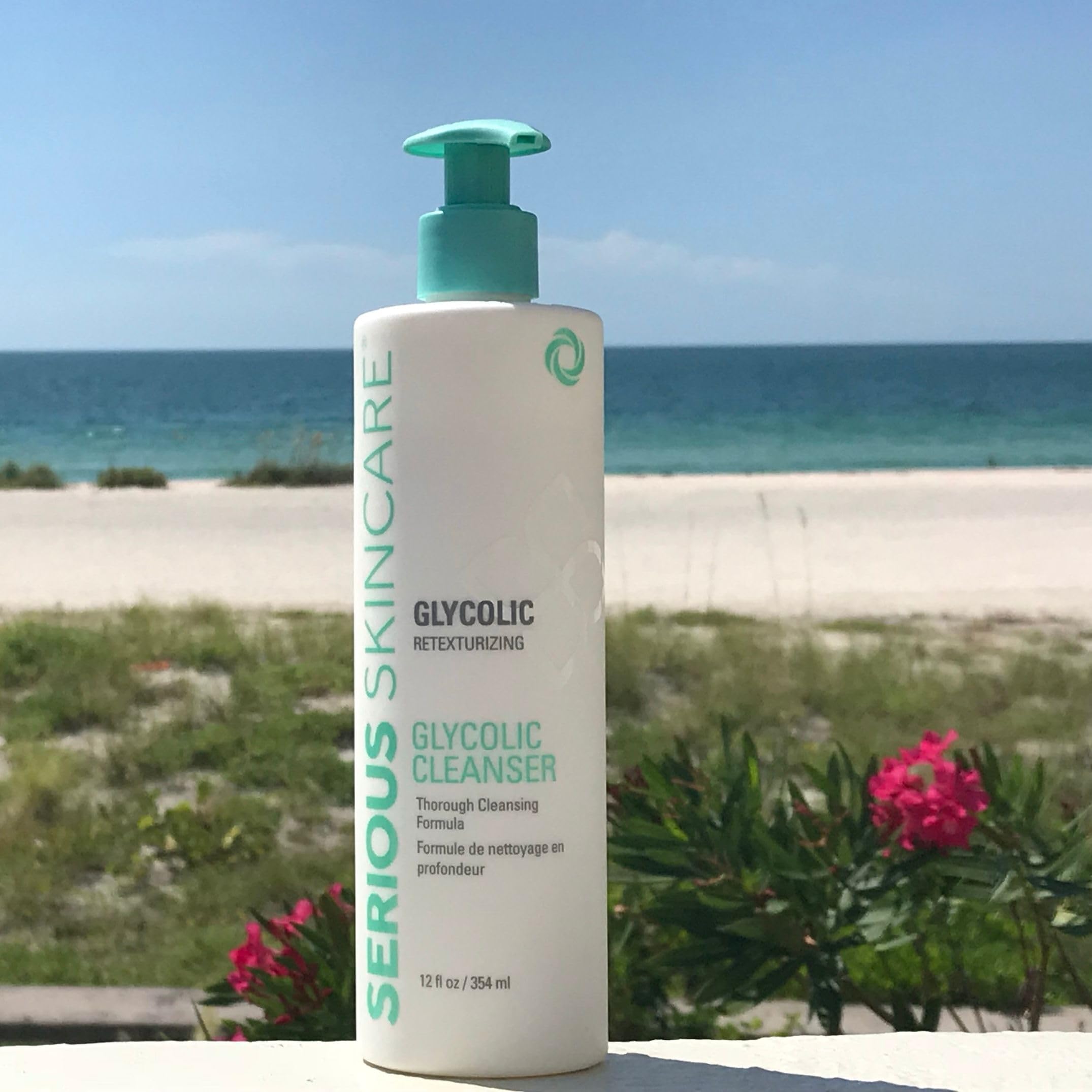 Serious Skincare before and after skin texture improvement example