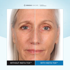 Serious Skincare close-up of clear serum texture demonstrating smooth, lightweight finish