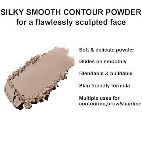 Serseul palette applied on cheek to show natural sculpting and subtle definition