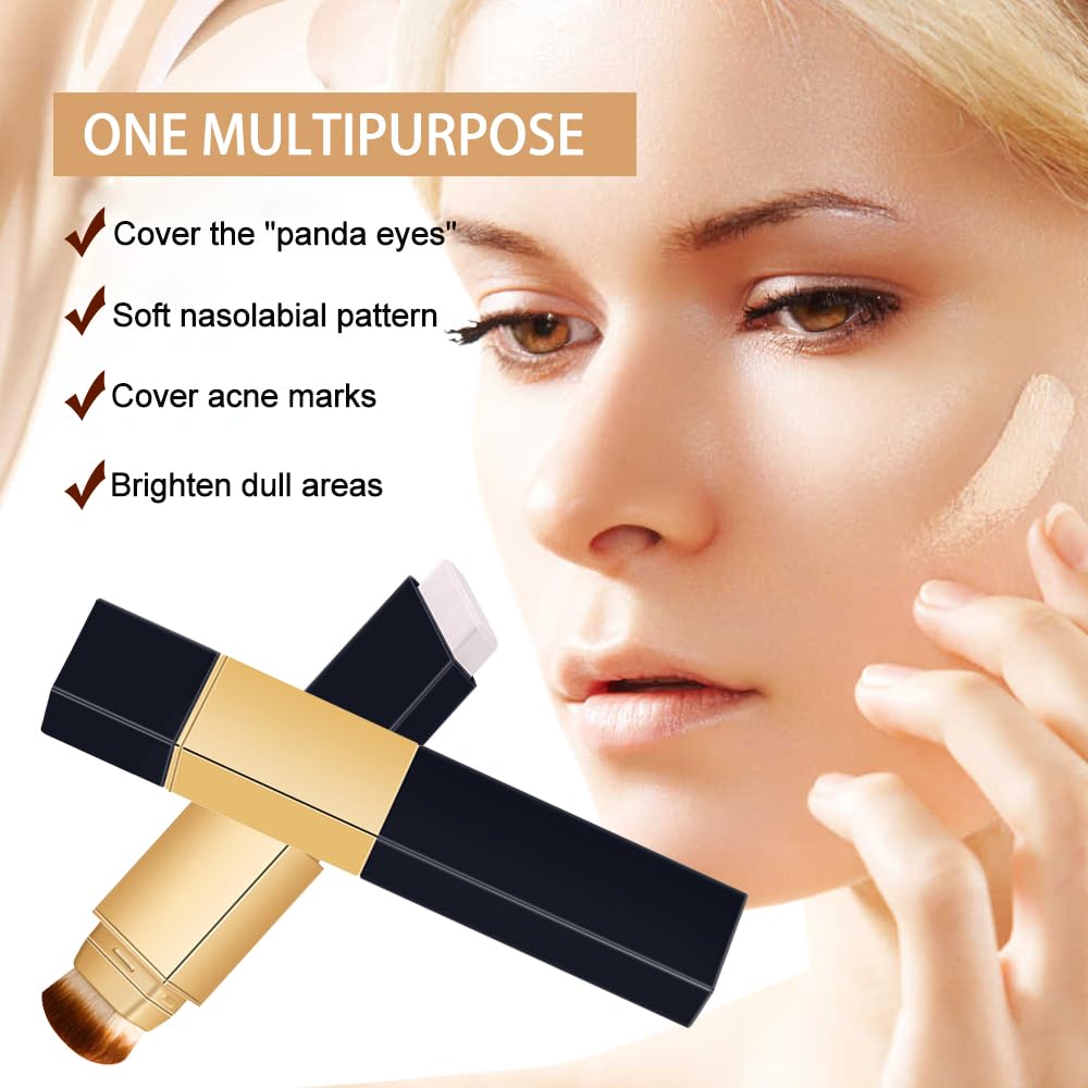 Sesyomr double head brush detail with soft bristles for seamless blending