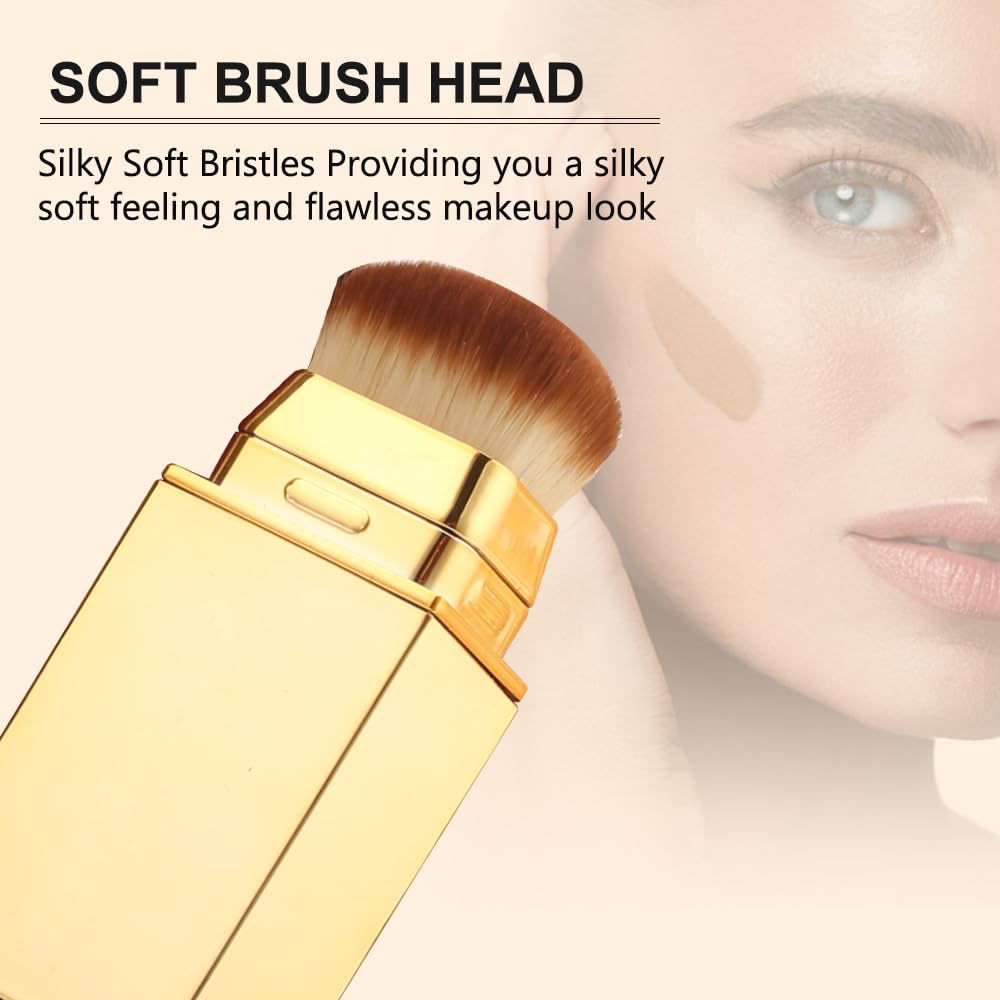 Sesyomr foundation stick inside a travel bag for touchups on the go