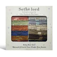 Sethe lord front card display showing 24 multi color bands and tidy presentation