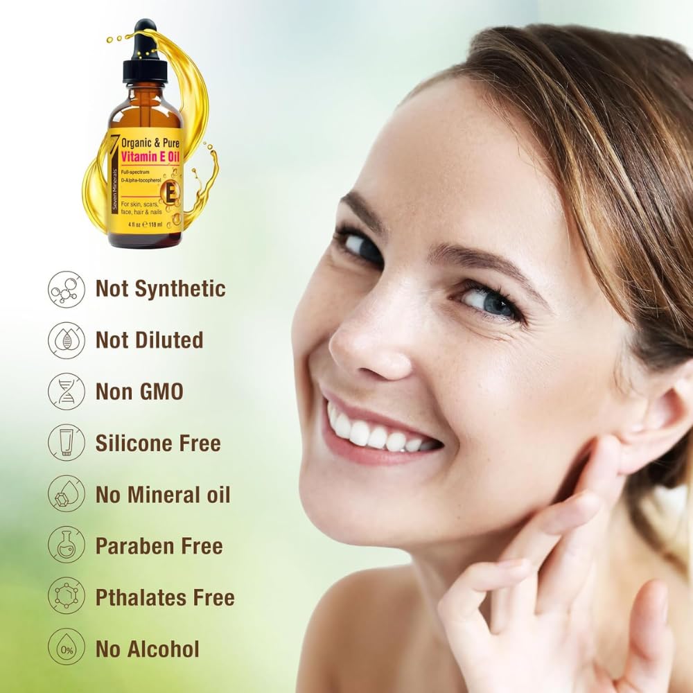 Seven Minerals applied to hair ends showing nourishment and reduced frizz