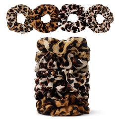SEVEN STYLE close-up of satin texture and leopard pattern, reduces friction