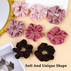 SEVEN STYLE flat lay of all four warm tones displaying color coordination