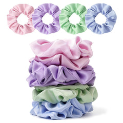 SEVEN STYLE gift-ready box with scrunchies illustrating ideal present appeal