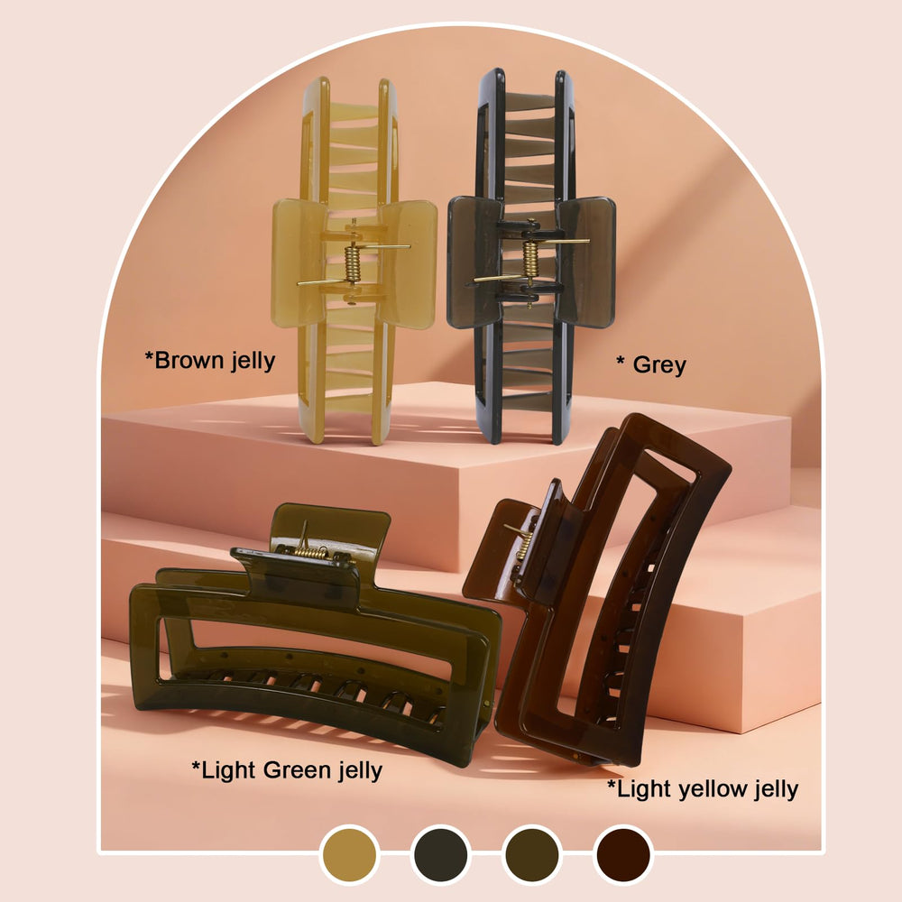 SEVEN STYLE clip in use securing a full updo, fast reliable hold for thick hair