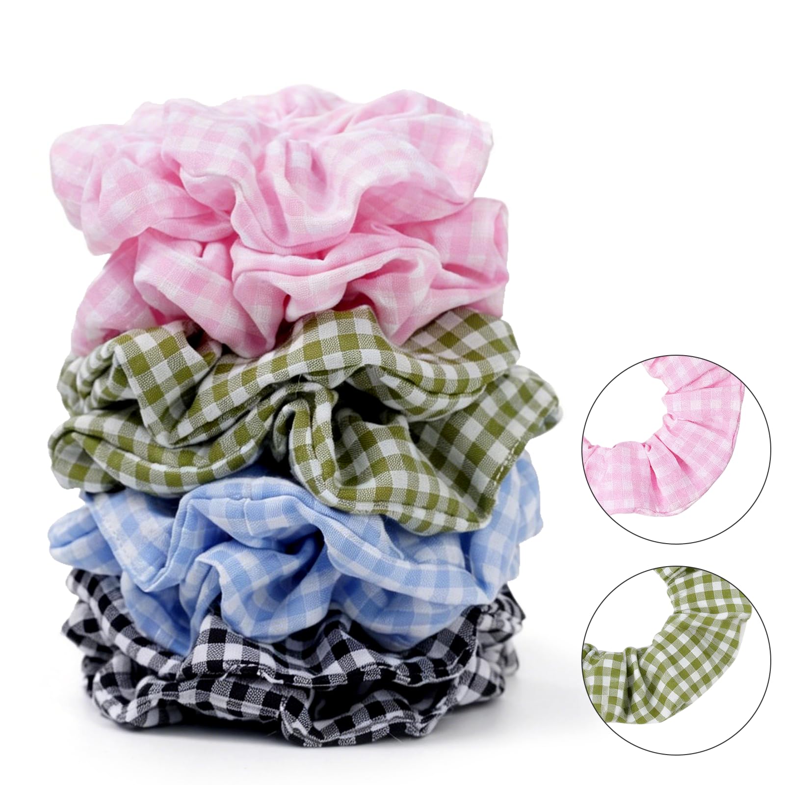 SEVEN STYLE scrunchie on bedside table suggesting sleep-friendly, no-crease use