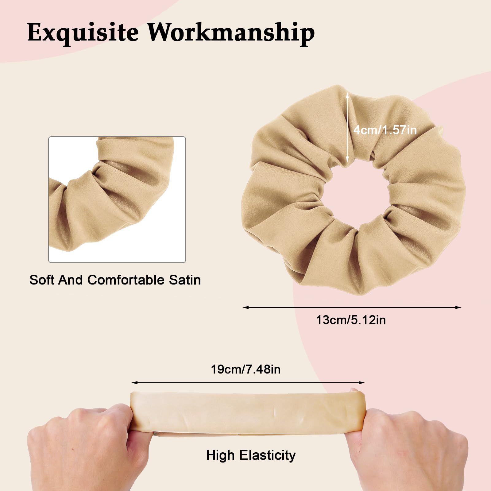SEVEN STYLE satin fabric close-up showing smooth texture and shine
