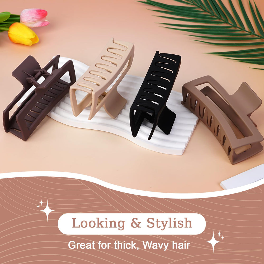 SEVEN STYLE clip held in hand showing 5-inch scale and ease of use